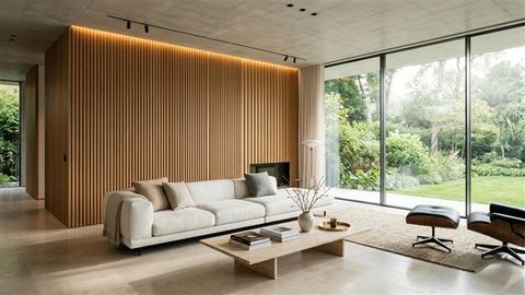 Modern minimalist style example